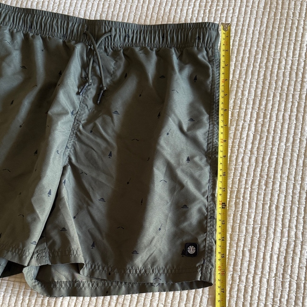 Element Forest Green Swim Board Shorts - Picture 8 of 9